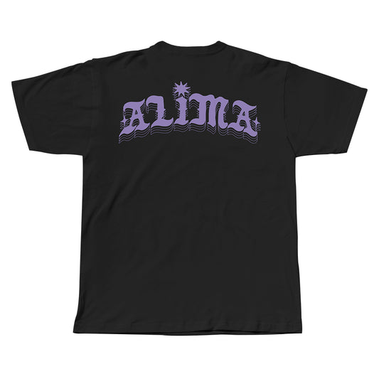 Alima Logo Prt in Black